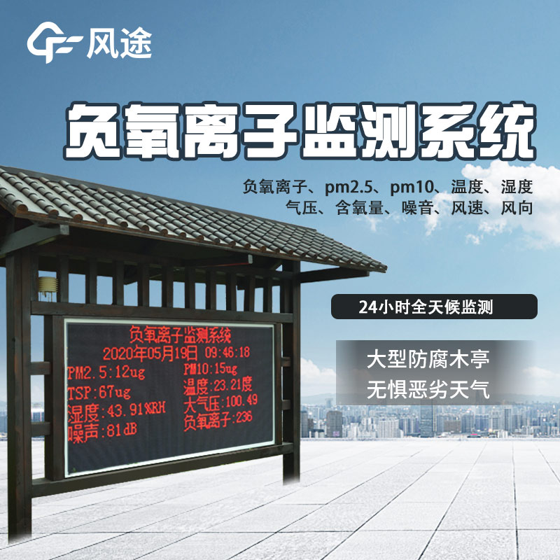 含led大屏的負氧離子檢測設(shè)備